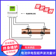 大连海峰双声道超声波流量计热量表简介