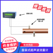 插入式超声波流量计解决了水厂的一大困扰